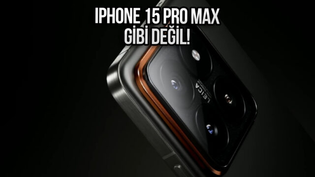 iPhone gibi kaplama değil: Xiaomi 14 Pro Titanyum tanıtıldı!